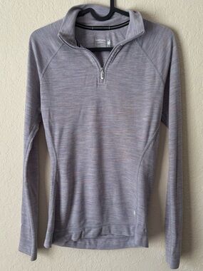 Smartwool | Women's Classic All Season 100% Merino Wool Base Layer 1/4 Zip Small